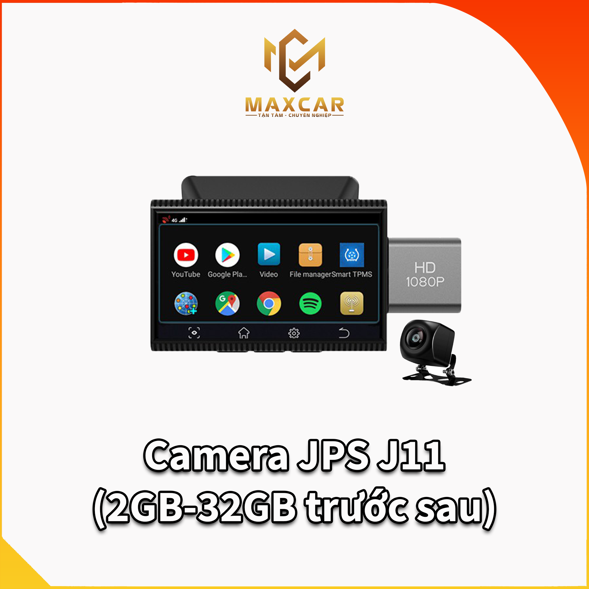 Camera JPS J11 (2GB-32GB  trước sau) tốt nhất cho ô tô